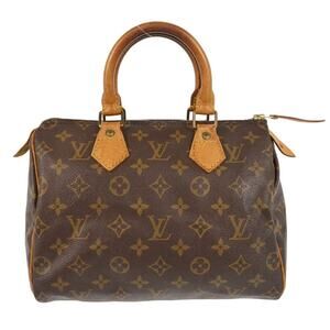 AUTHENTIC LOUIS VUITTON MONOGRAM SPEEDY 25 HANDBAG MI0912